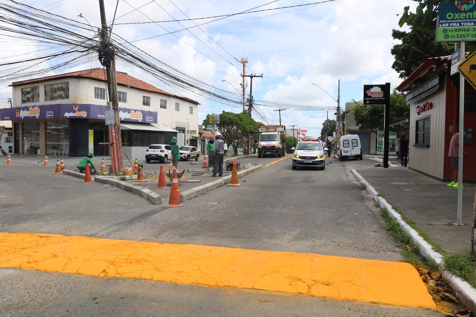 Começam a valer nesta segunda-feira as mudanças no trânsito da avenida Acrísio Garcez - SMTT Aracaju